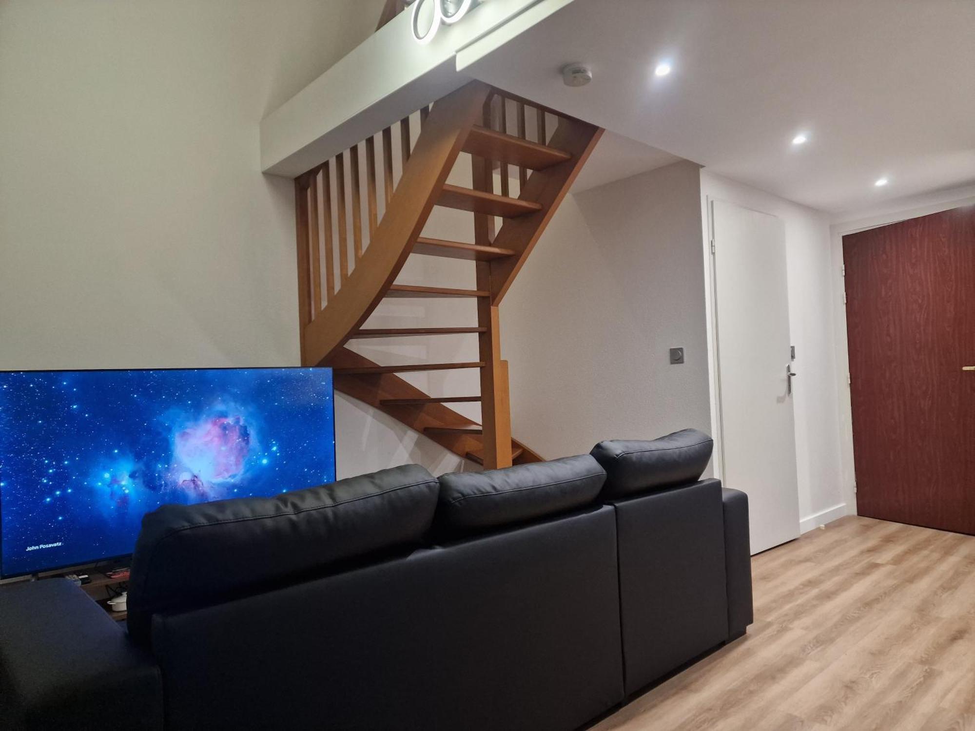 Comfortable Duplex En Residence Securisee Proche Metro Tolosa Esterno foto